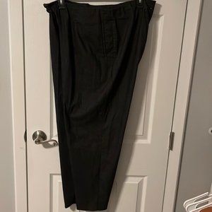 Cato Black Denim Spandex Stretch Capri 18W